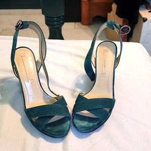 Max Azria velvet heels